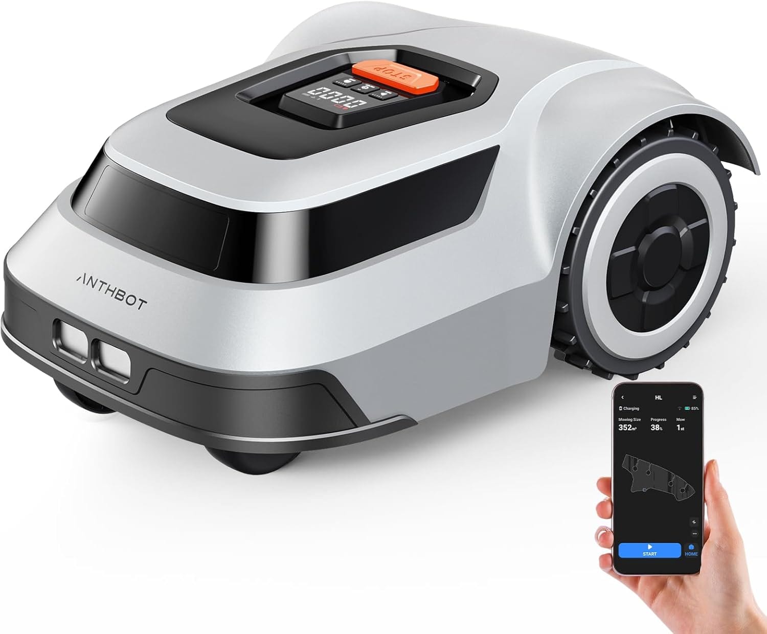 Anthbot Genie Smart Wireless Robot Lawn Mower