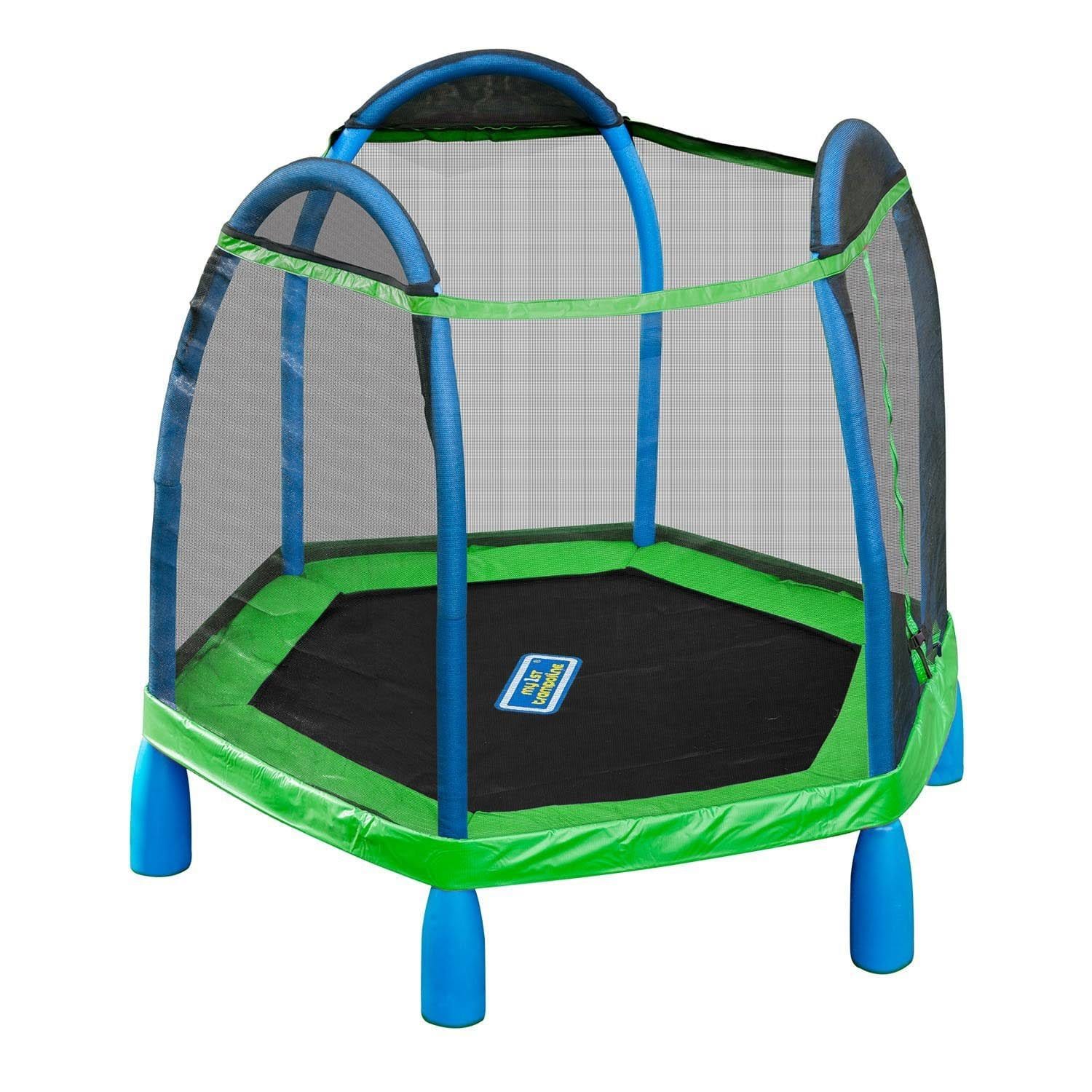 Sportspower 7-Foot My First Trampoline with Safety Enclosure
