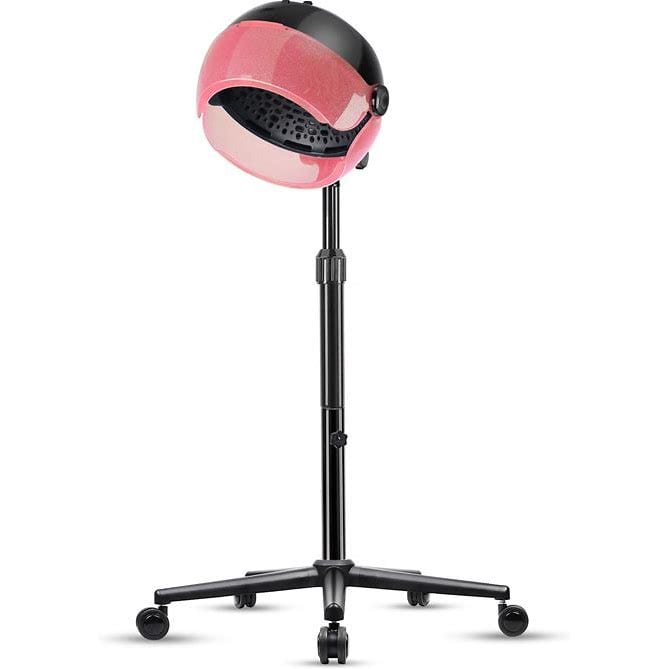 Standing Hooded Bonnet Hair Dryer with Pink Visor