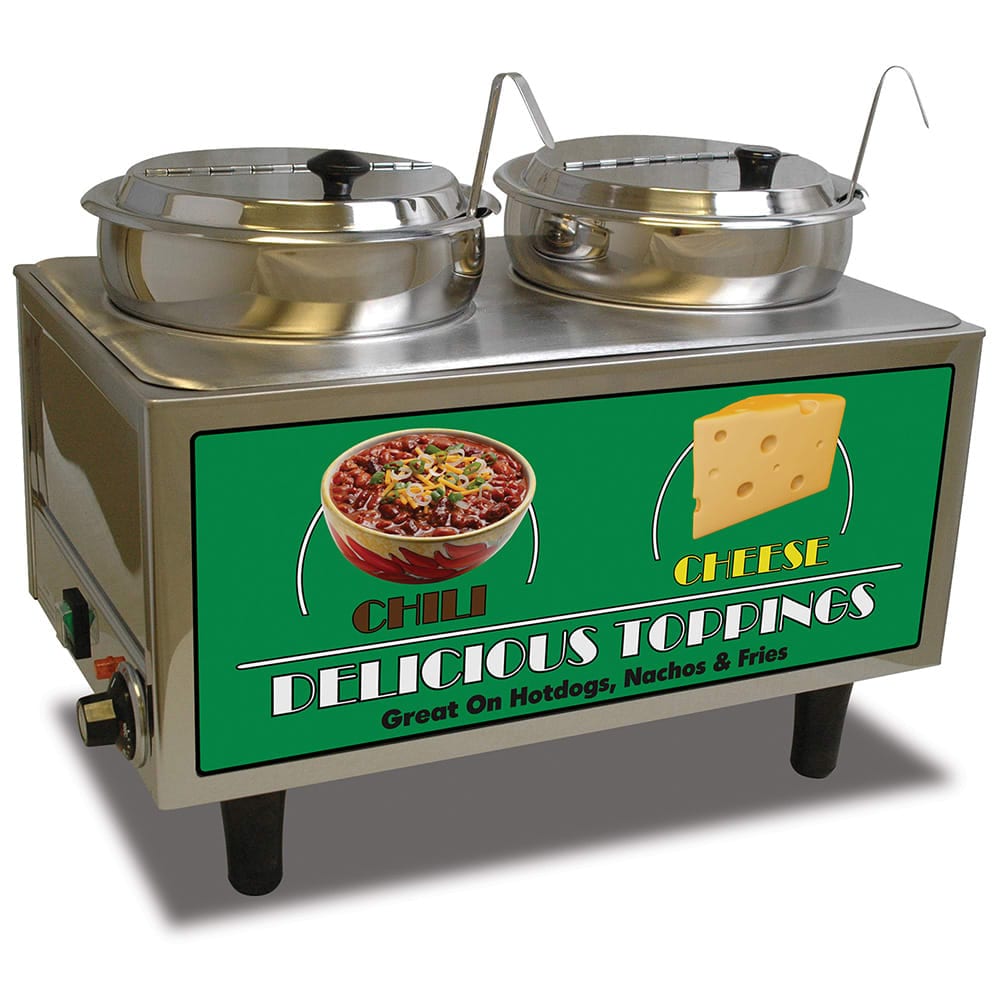 Benchmark 51072 Chili and Cheese Warmer 21x13x17