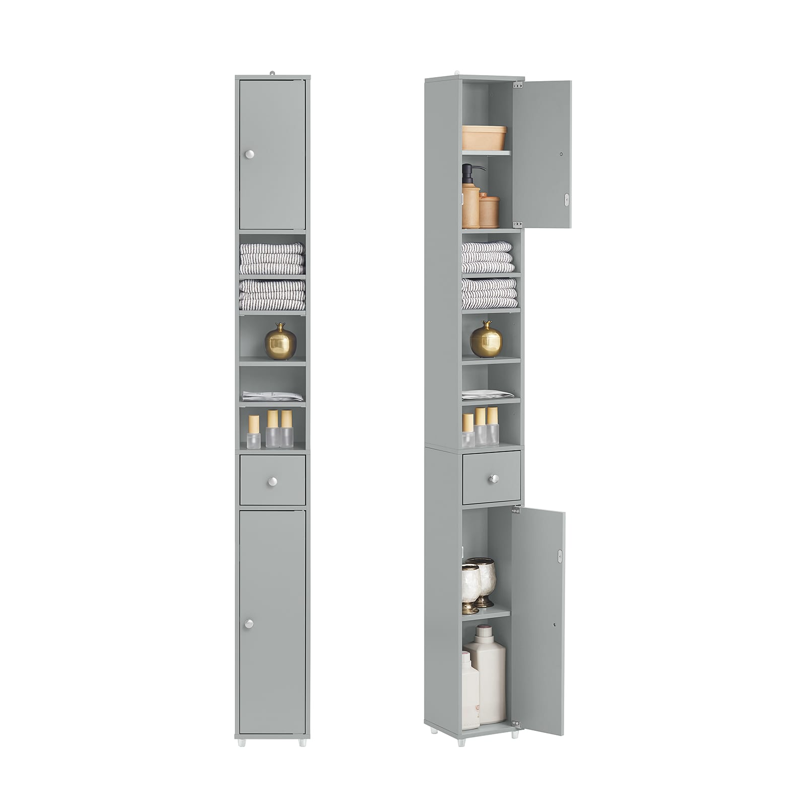 SOBUY BATHROOM SHELF BZR34-HG